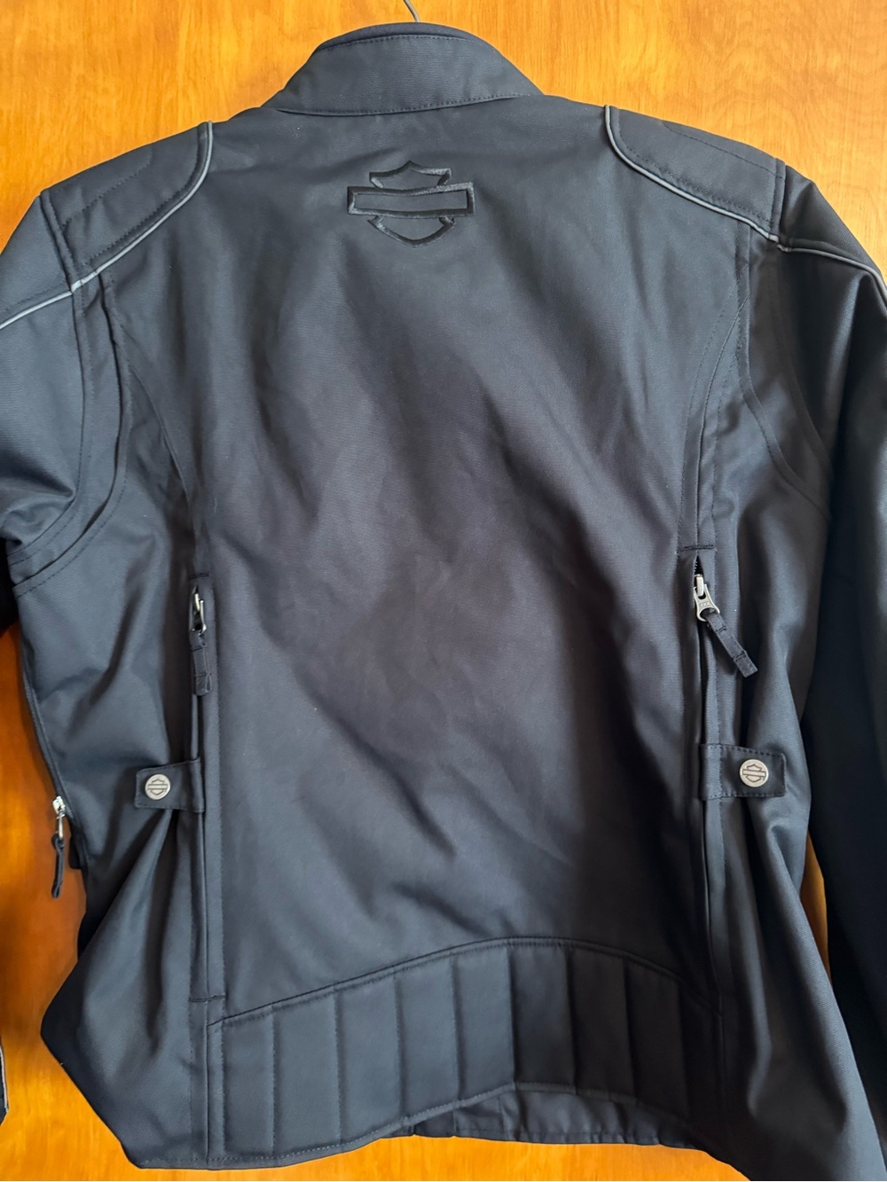 Harley-Davidson Black Women's Textile Motorcycle Jacket with Subtle Branding - Picture 5 of 10
